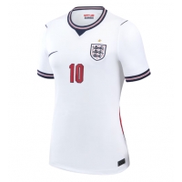 Camiseta Inglaterra Jude Bellingham #10 Primera Equipación Replica Mundial 2026 para mujer mangas cortas